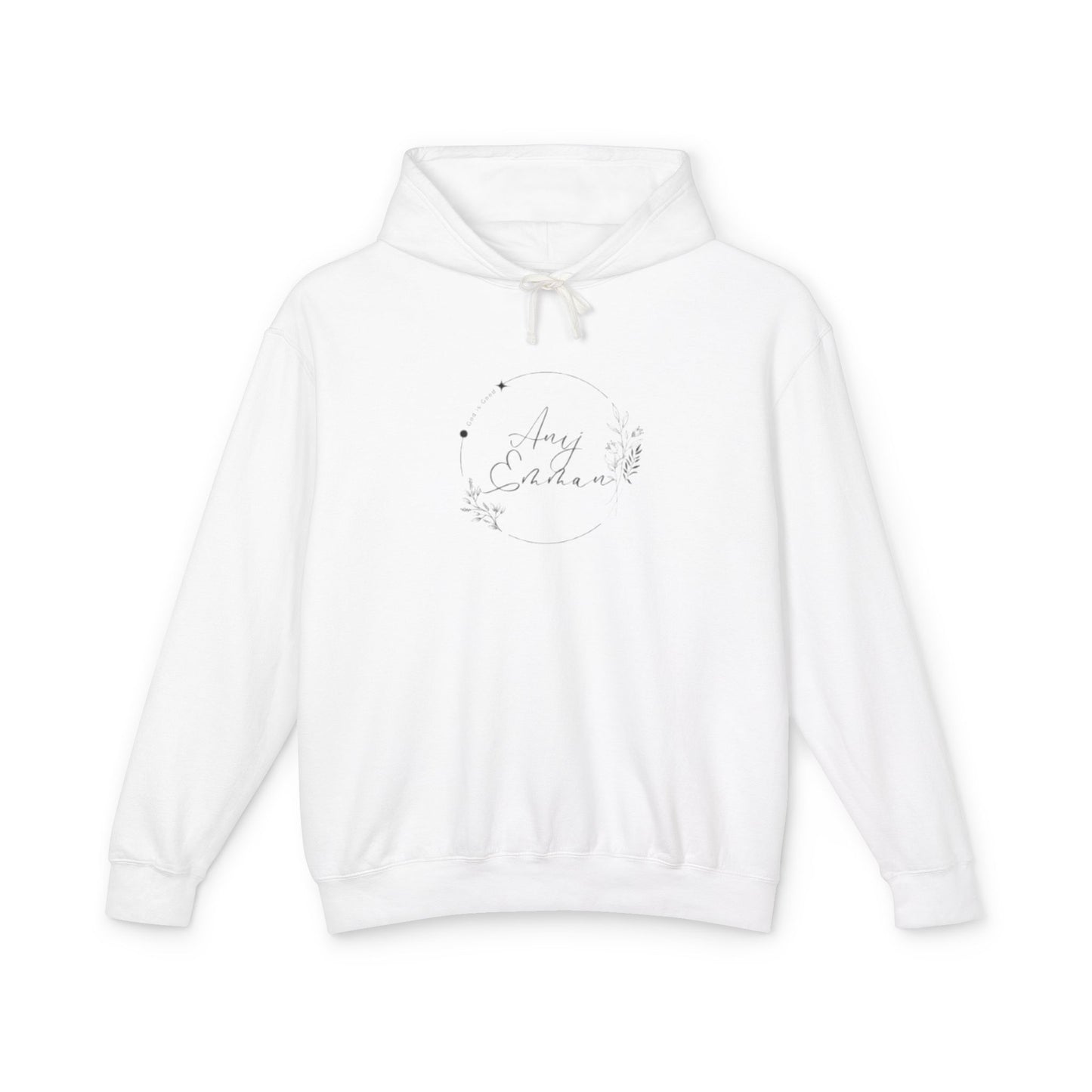 Personalized Unisex Lightweight Hooded Sweatshirt - Custom Floral Design for Any Occasion