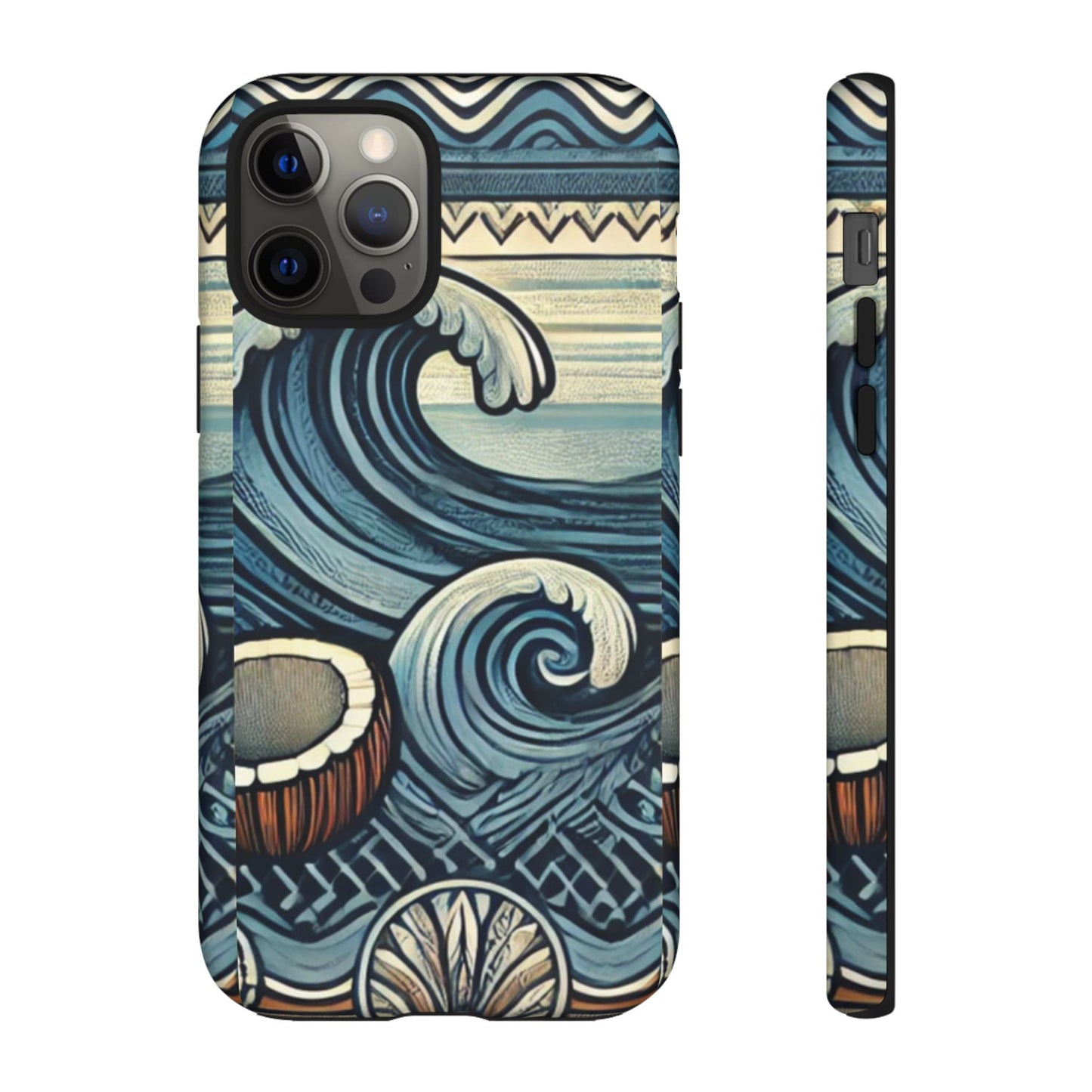 Tough Cases: Ocean Wave Phone Case - Durable Protection with Coastal Vibes