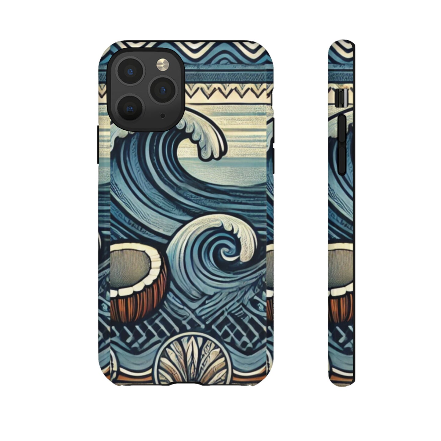 Tough Cases: Ocean Wave Phone Case - Durable Protection with Coastal Vibes