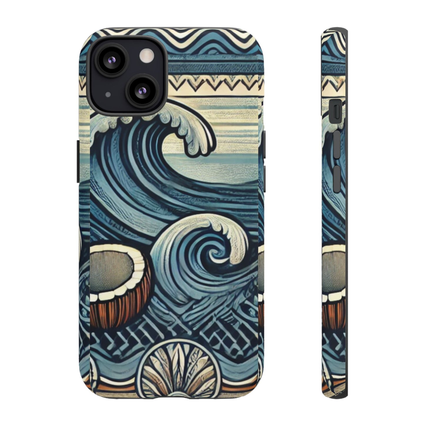 Tough Cases: Ocean Wave Phone Case - Durable Protection with Coastal Vibes