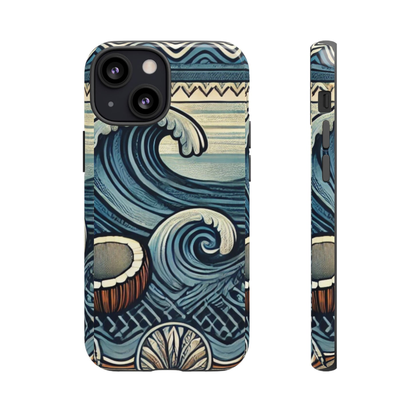 Tough Cases: Ocean Wave Phone Case - Durable Protection with Coastal Vibes