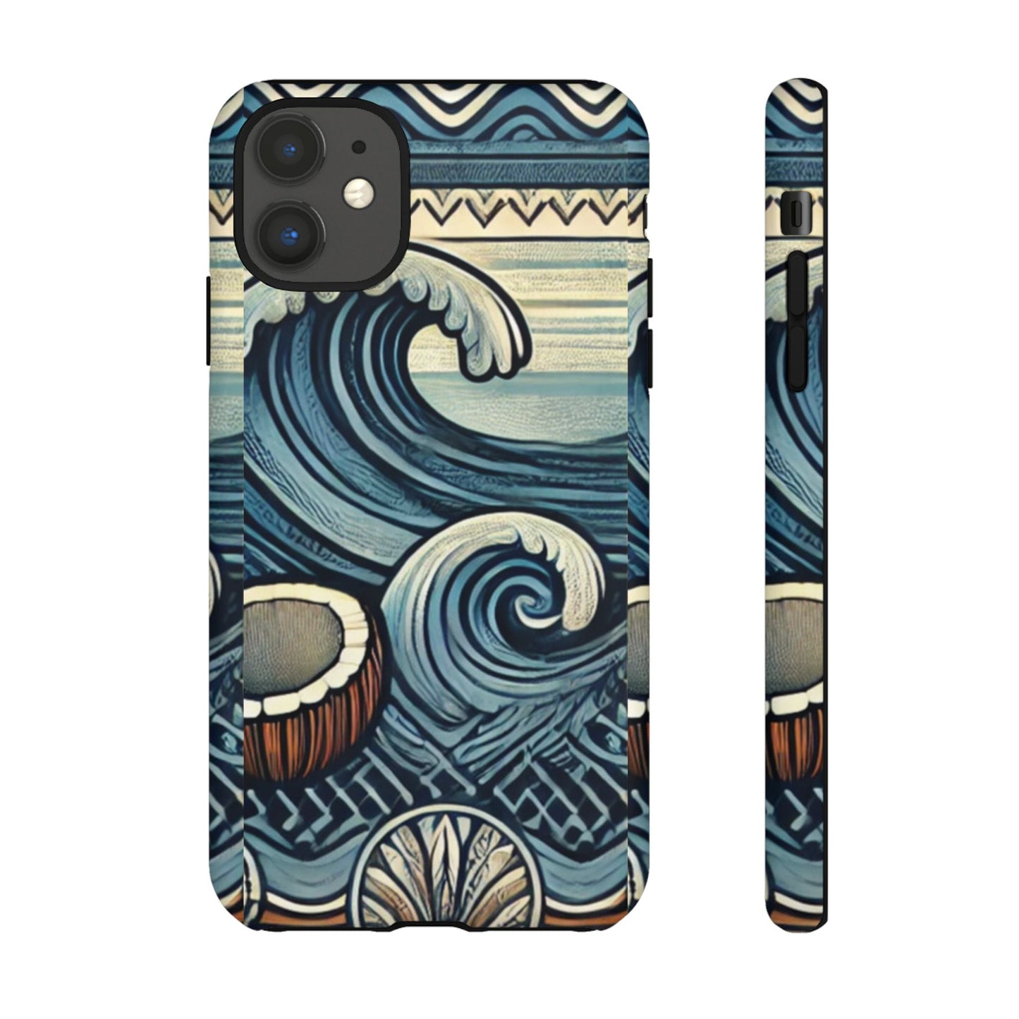 Tough Cases: Ocean Wave Phone Case - Durable Protection with Coastal Vibes