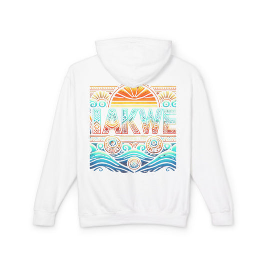 Unisex Lightweight Hooded Sweatshirt - TAKWE Beach Vibe Casual Hoodie