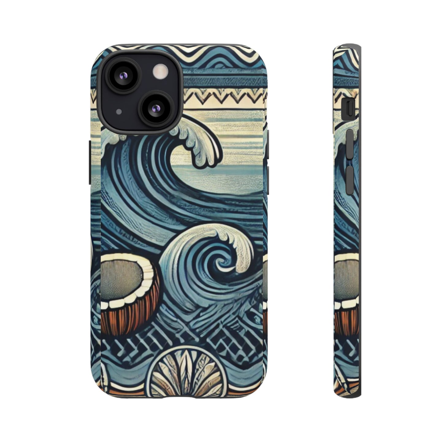 Tough Cases: Ocean Wave Phone Case - Durable Protection with Coastal Vibes