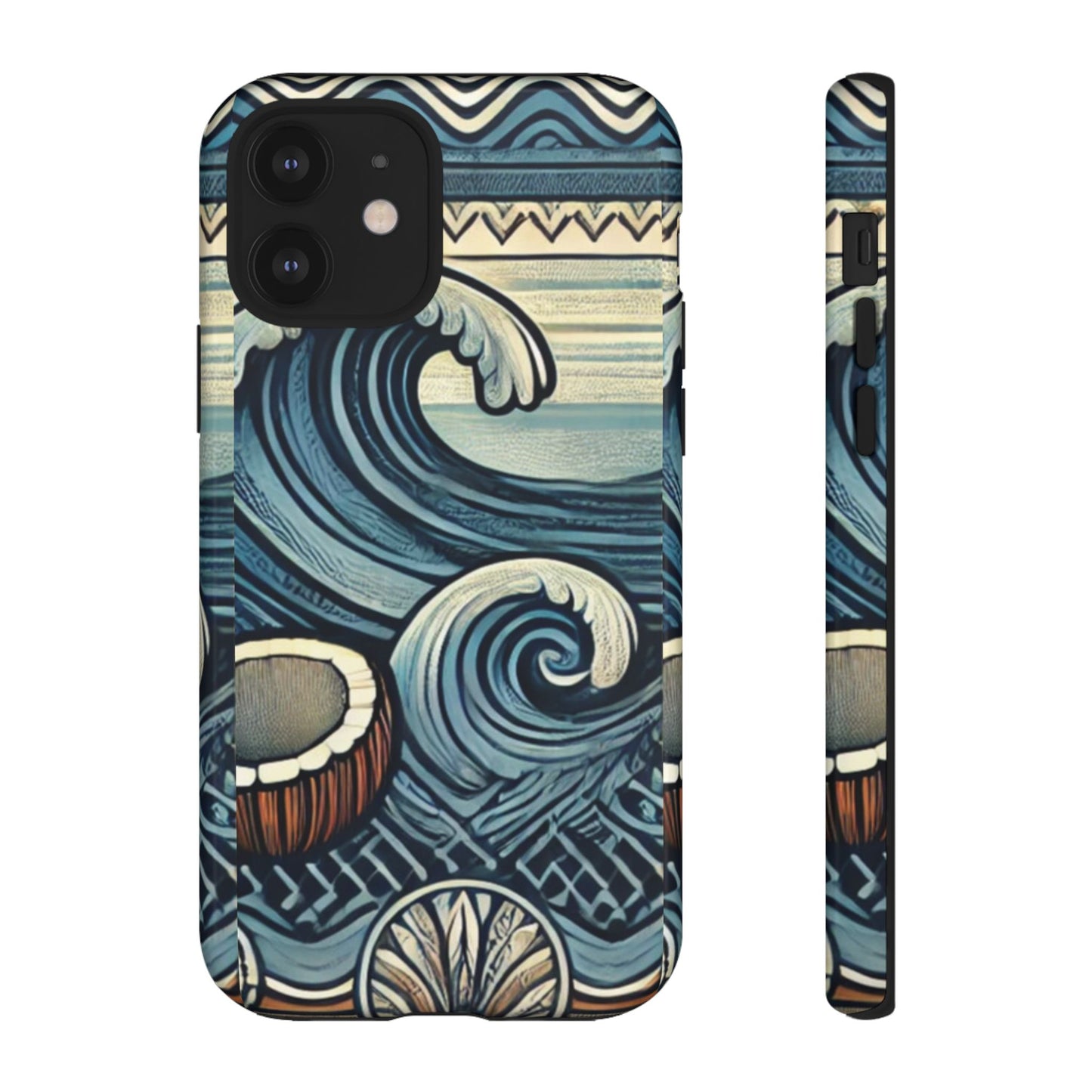 Tough Cases: Ocean Wave Phone Case - Durable Protection with Coastal Vibes