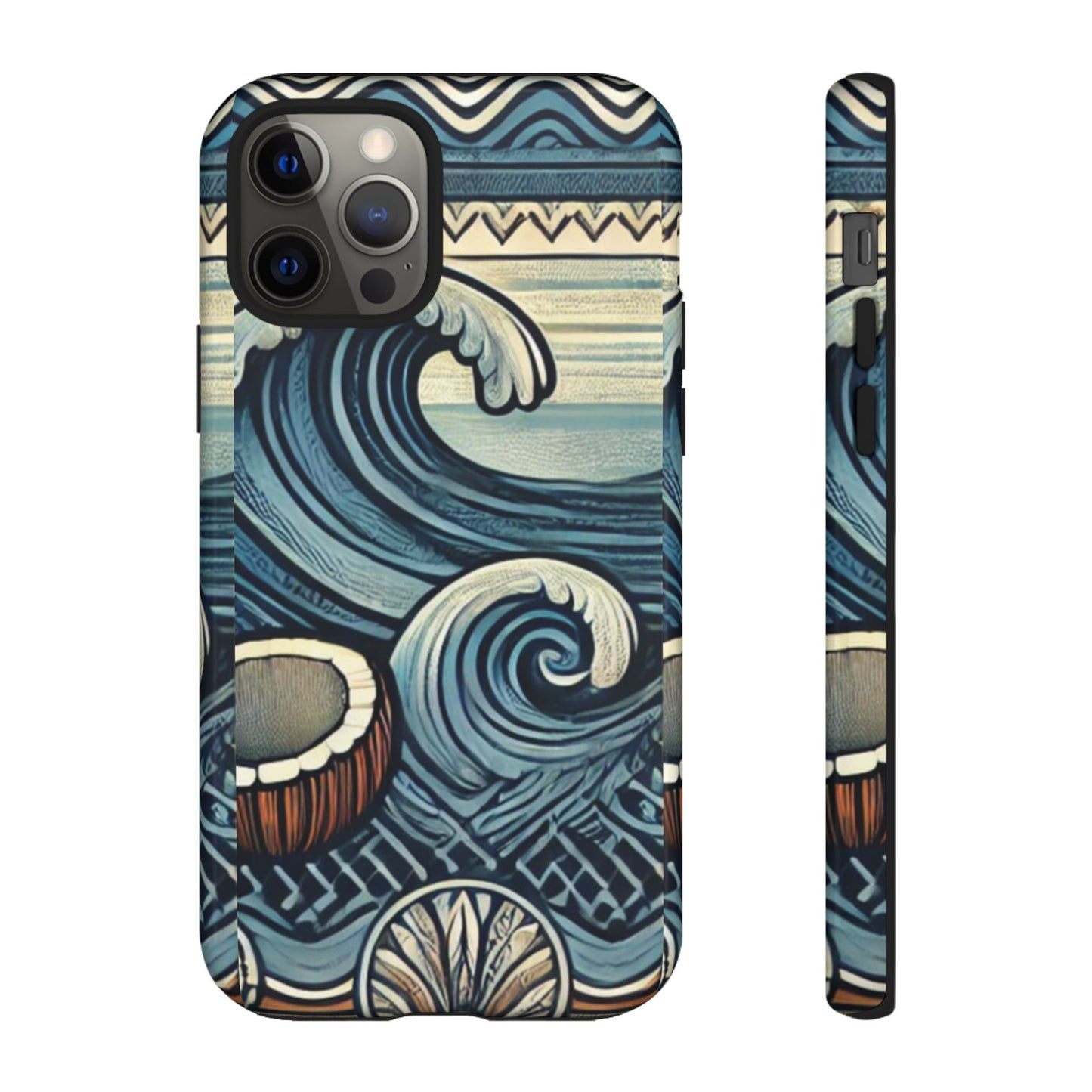 Tough Cases: Ocean Wave Phone Case - Durable Protection with Coastal Vibes