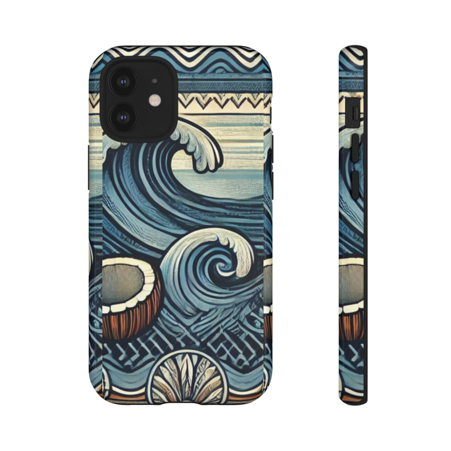 Tough Cases: Ocean Wave Phone Case - Durable Protection with Coastal Vibes