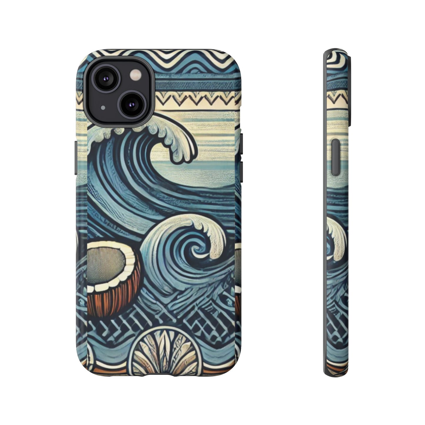 Tough Cases: Ocean Wave Phone Case - Durable Protection with Coastal Vibes