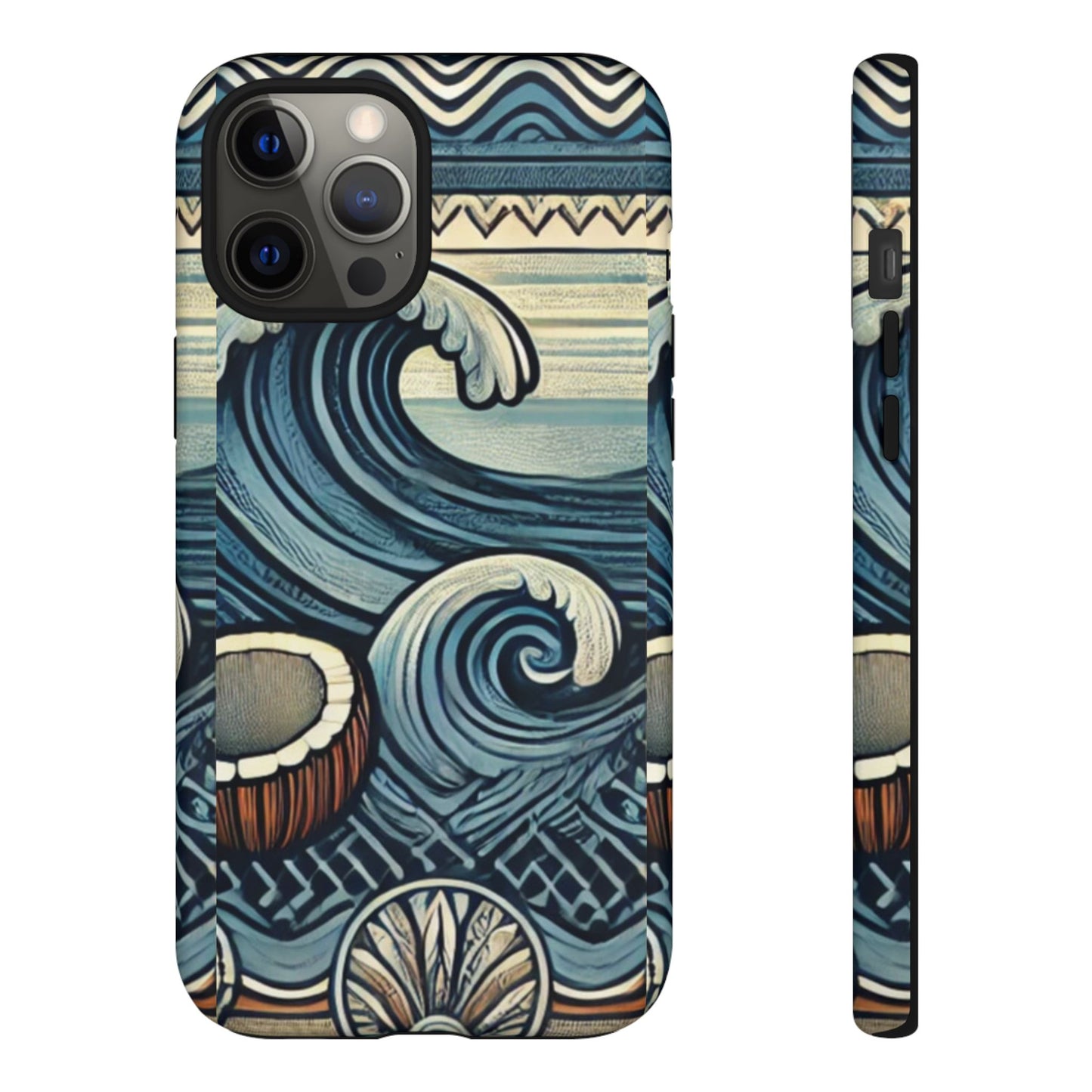 Tough Cases: Ocean Wave Phone Case - Durable Protection with Coastal Vibes