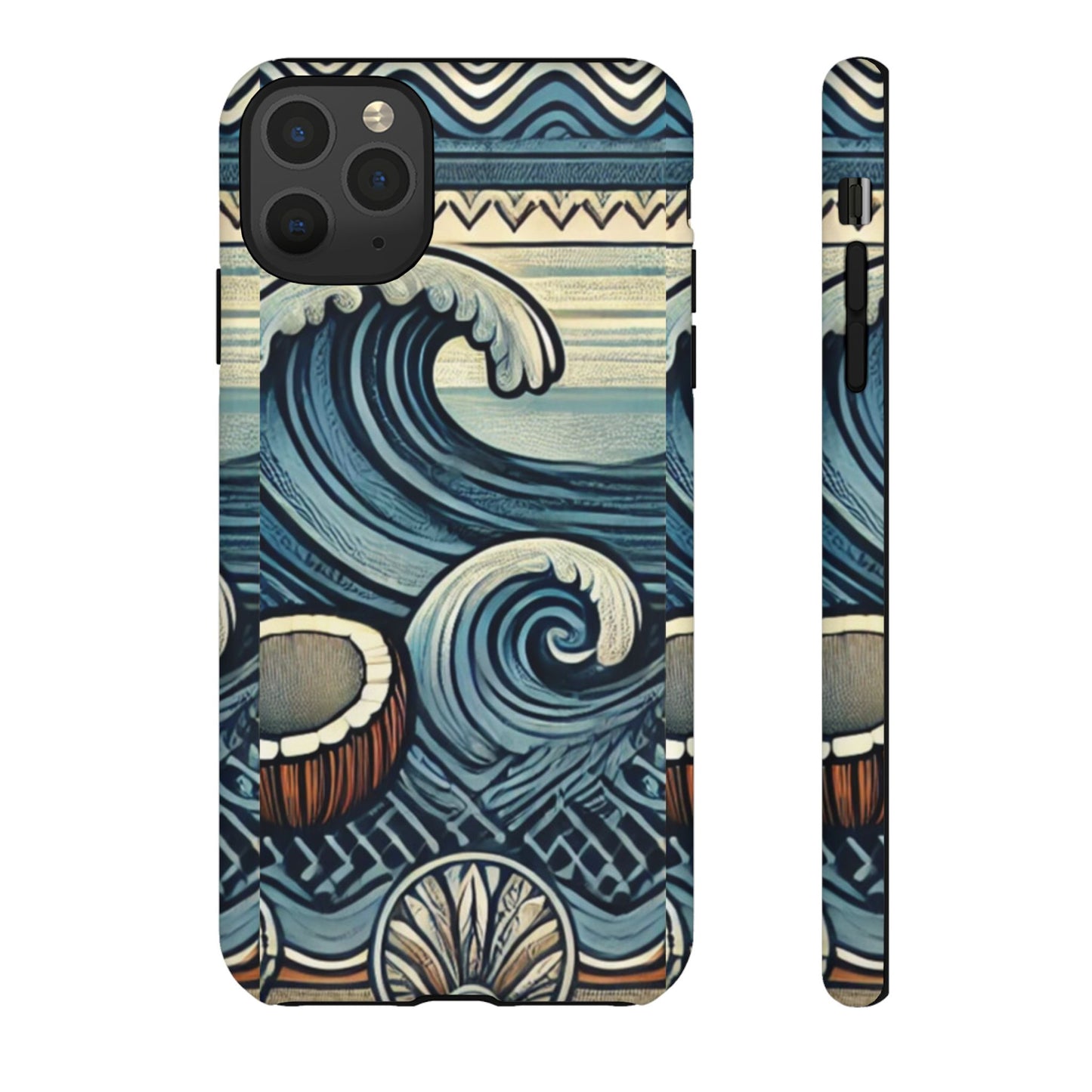 Tough Cases: Ocean Wave Phone Case - Durable Protection with Coastal Vibes